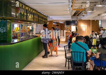 Pasar Besar al mercato centrale, Kuala Lumpur, Malesia Foto Stock