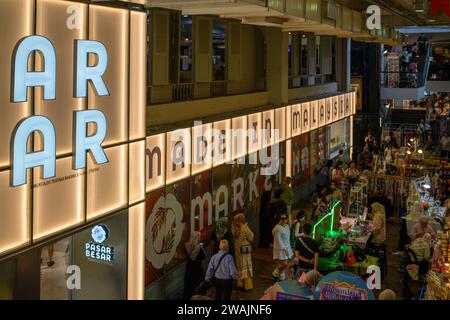 Pasar Besar al mercato centrale, Kuala Lumpur, Malesia Foto Stock