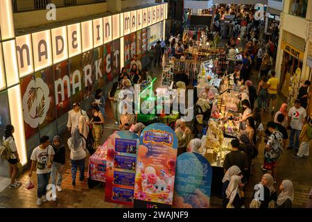 Pasar Besar al mercato centrale, Kuala Lumpur, Malesia Foto Stock