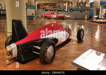 2004 auto da record General Motors Ecotec Lakester, in mostra presso l'Henry Ford Museum of American Innovation Foto Stock