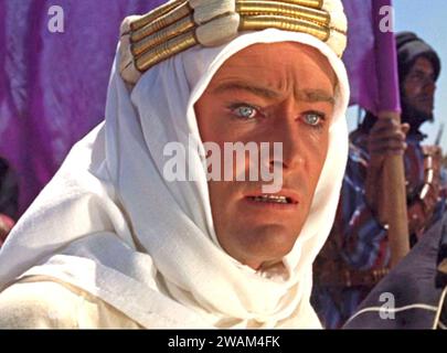 LAWRENCE D'ARABIA 1962 Columbia Pictures Film con Peter O'Toole Foto Stock