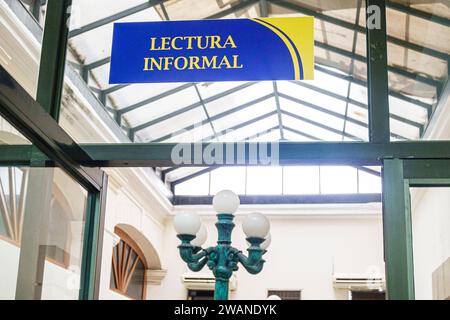 Merida Mexico, centro storico, centro culturale Universitario de la Universidad Autonoma de Yucatan, università autonoma, Bib Foto Stock