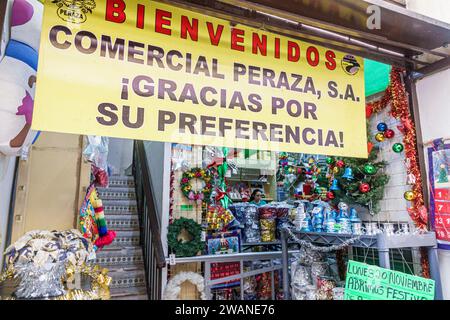 Merida Mexico, centro storico, quartiere storico centrale, esterno, ingresso frontale dell'edificio, negozio commerciale, mercato mercantile, vendita Foto Stock