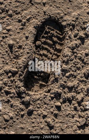 Schema predellino visto su un sfondo di calcestruzzo Foto Stock