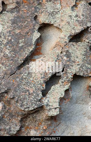 Affioramento di granito, città di roccia riserva nazionale, Idaho Foto Stock