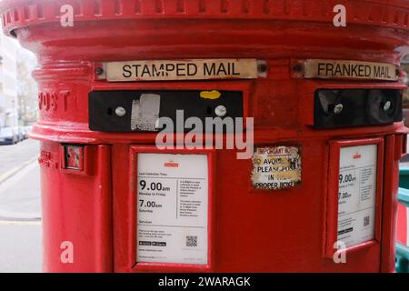 Londra, Regno Unito. 6 gennaio 2024. La polizia metropolitana sta esaminando "potenziali reati di frode" nello scandalo Post Office Horizon. Crediti: Matthew Chattle/Alamy Live News Foto Stock