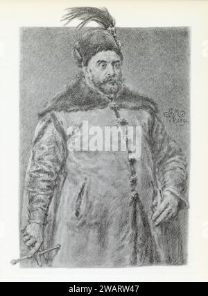 Stefan Batory (węg. Báthory István, UR. 27 września 1533 W Szilágysomlyó, zm. 12 grudnia 1586 W Grodnie) – syn Stefana Batorego i Katarzyny Telegdi, o Foto Stock