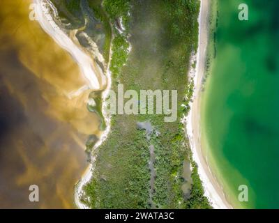 Wild Pontal Beach, Florianopolis, Santa Catarina, Brasile Foto Stock