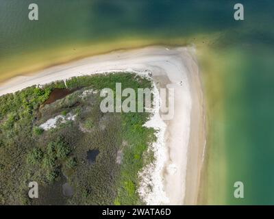 Wild Pontal Beach, Florianopolis, Santa Catarina, Brasile Foto Stock