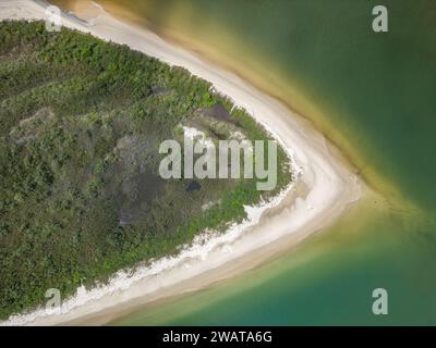 Wild Pontal Beach, Florianopolis, Santa Catarina, Brasile Foto Stock