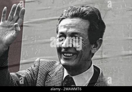 Leader comunista italiano Enrico Berlinguer (1922-1984) Foto Stock