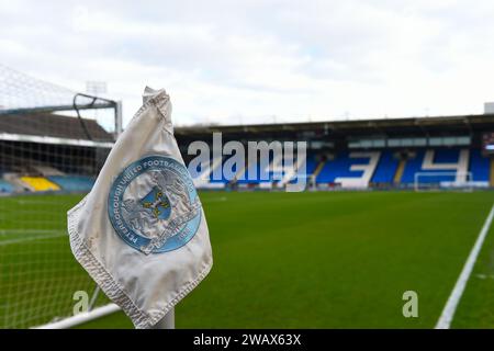 Peterborough domenica 7 gennaio 2024. Vista generale all'interno dello stadio durante la partita di fa Cup del terzo turno tra Peterborough e Leeds United a London Road, Peterborough, domenica 7 gennaio 2024. (Foto: Kevin Hodgson | mi News) crediti: MI News & Sport /Alamy Live News Foto Stock