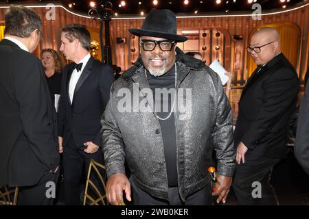 Beverly Hills, Stati Uniti. 7 gennaio 2024. Cedric The Entertainer al 81° Golden Globe Awards tenutosi al Beverly Hilton Hotel il 7 gennaio 2024 a Beverly Hills, California. Crediti: PMC/Alamy Live News Foto Stock