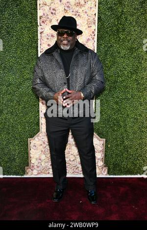 Beverly Hills, Stati Uniti. 7 gennaio 2024. Cedric The Entertainer al 81° Golden Globe Awards tenutosi al Beverly Hilton Hotel il 7 gennaio 2024 a Beverly Hills, California. Crediti: PMC/Alamy Live News Foto Stock