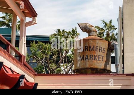 Farmers Market a Los Angeles, California, USA. Foto Stock