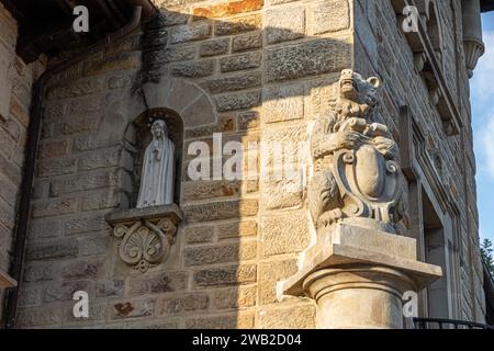 Puente Viesgo, Spagna. La Casona di Fuentes Pila, edificio attuale che ospita il Municipio Foto Stock