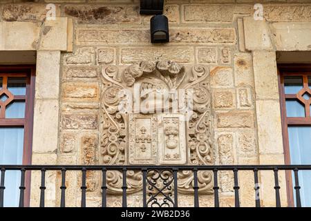 Puente Viesgo, Spagna. La Casona di Fuentes Pila, edificio attuale che ospita il Municipio Foto Stock