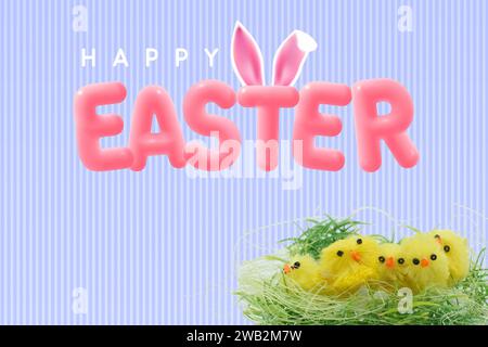 Desideri, Pasqua, sfondo, colori, motivo, primavera, bellezza, grafica, disegno, artistico, buona Pasqua, Foto Stock