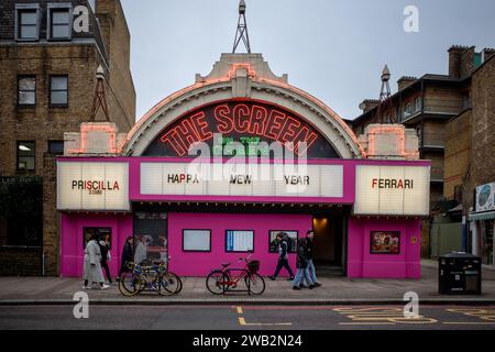 The Everyman Screen on the Green Islington London - inaugurato nel 1913 è uno dei più antichi cinema in circolazione nel Regno Unito. Foto Stock