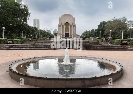 L'ANZAC Memorial a Hyde Park, Sydney Australia Foto Stock