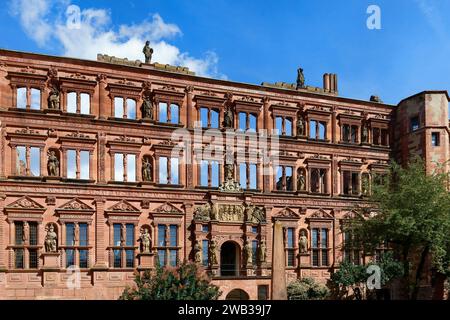 Castello di Heidelberg, ala Friedrich, Museo della Farmacia della Germania, Heidelberg, Baden Wurttemberg, Germania Foto Stock