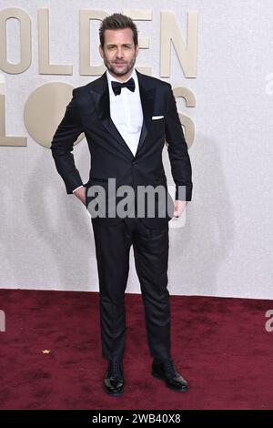 Gabriel Macht bei der Verleihung der 81. Golden Globe Awards al Beverly Hilton Hotel. Beverly Hills, 07.01.2024 Foto Stock