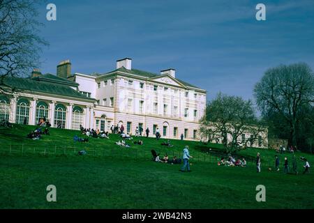Kenwood House ad Hampstead Heath, a nord di Londra. Foto Stock