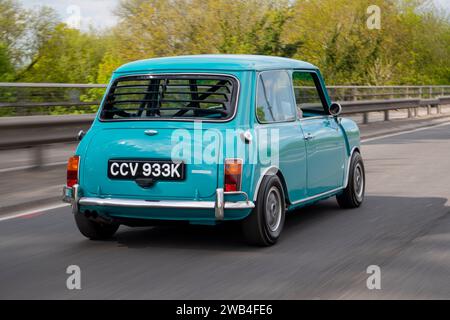 Oselli 1972 Mini classica auto britannica sovralimentata Foto Stock