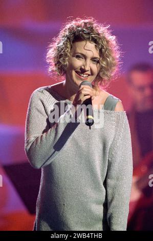 Milano Italia 1999-03-23 : Rossana Casale, cantante italiana, concerto dal vivo al PIM, Italian Music Award Foto Stock