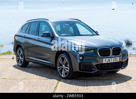 2018 BMW X1 25d SUV più piccolo Family car Foto Stock