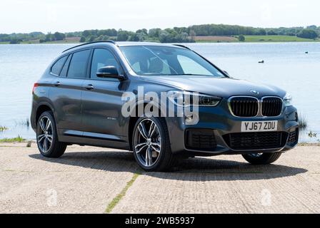 2018 BMW X1 25d SUV più piccolo Family car Foto Stock