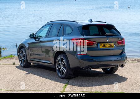 2018 BMW X1 25d SUV più piccolo Family car Foto Stock