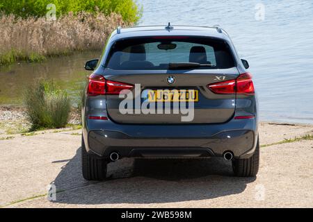 2018 BMW X1 25d SUV più piccolo Family car Foto Stock