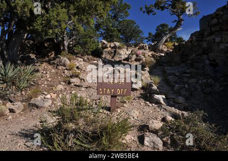 Grand Canyon / Grand canyon nationak Park /Arizona /USA/ 09.settembre 2019 /Vistor al centro visitatori del Grand Canyon e Grand Canyon Grand Park Trail lunedì 9 settembre 2019 Data usa bellezza del Parco Nazionale del Gran Canyon e sentiero del Grand Canyon dell'Arizona USA. Foto. Francis Joseph Dean / Deanpicture. Foto Stock