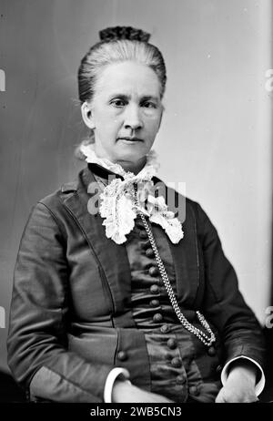 Belva Lockwood, Belva Ann Bennett Lockwood (1830 – 1917) avvocato, politico e autore americano Foto Stock