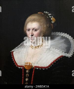 (Narbonne) Portrait de femme - Jan Anthonisz van Raveysten Foto Stock