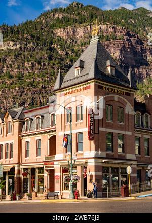 Beaumont Hotel, Ouray, CO, Stati Uniti Foto Stock