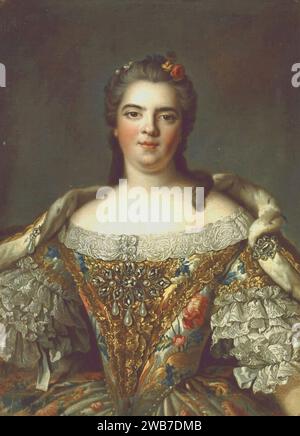 Louise-Élisabeth de France, duchesse de parme di un artista sconosciuto dopo J.-M. Nattier. Foto Stock