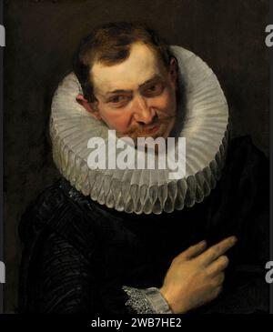 Peter Paul Rubens - Ritratto del pittore paesaggista Jan Wildens. Foto Stock