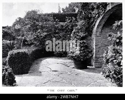 Il Chief Cabin Sedgwick Park a Gardens Old & New Vol 2. Foto Stock