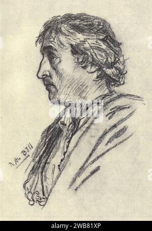 Martin Harvey interpreta Amleto di ROBERT ANNING BELL, A Tribute to the Genius of William Shakespeare; è il programma di una performance al Drury Lane Theatre il 2 maggio 1916, il tercentenario della sua morte; umilmente offerto dai giocatori e dai loro colleghi nelle arti affini della musica e della pittura MACMILLAN AND CO., LIMITED ST. MARTIN'S STREET, LONDRA 1916 Foto Stock