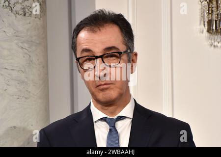 CEM Oezdemir, der Bundesminister fuer Ernaehrung und Landwirtschaft beim Neujahrsempfang fuer Repraesentanten des oeffentlichen Lebens sowie engagiert Foto Stock