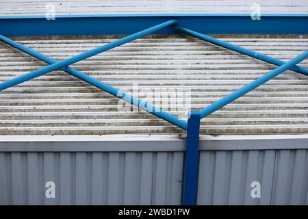 Tetto in stile contenitore magazzino Foto Stock
