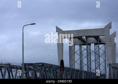 Ponti nella città di Dordrecht, Paesi Bassi Foto Stock