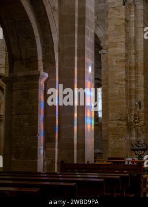 Monastero di San Pedro a Huesca, Spagna. Vecchia chiesa di San Pedro el Viejo a Huesca, Aragona, Spagna Foto Stock