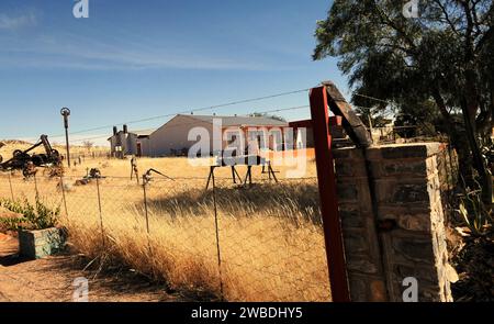 Patina e ruggine in Namibia Foto Stock