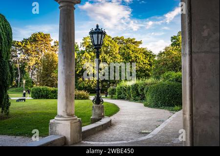 Il Palazzo Festetics, palazzo barocco situato a Keszthely, Zala, Ungheria. Foto Stock