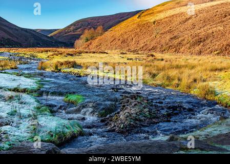 Langden Brook, Landgen e Sykes cadde, Dunsop Bridge, Lancashire. Foto Stock