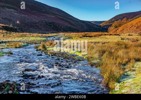 Langden Brook, Landgen e Sykes cadde, Dunsop Bridge, Lancashire. Foto Stock