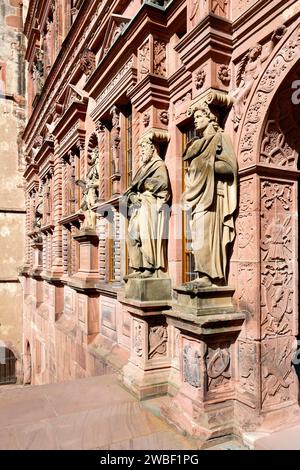Castello di Heidelberg, ala Friedrich, Museo della Farmacia della Germania, Heidelberg, Baden Wurttemberg, Germania Foto Stock